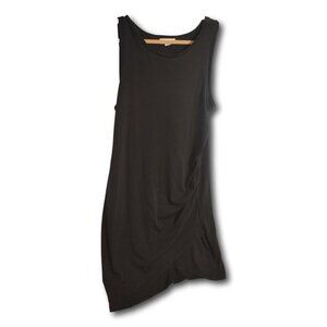 TREASURE & BOND Women's Ruched Side Sleeveless Midi Dress Size: XL